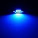Partsam DE3175 31mm Festoon LED Light Bulbs Can Bus Error Free 3175 De3021 LED Lights for Car Interior Dome Map Trunk Lights -10Pcs Blue