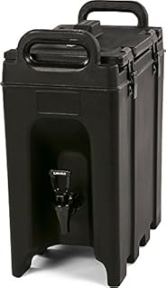 Carlisle LD250N03 Cateraide Insulated Beverage Server/Dispenser, 2.5 Gallon, Black