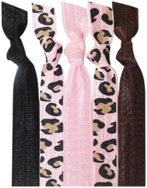 Wild Princesses 5 Pc. Hair Tie Set
