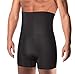 TAILONG Men Tummy Control Shorts High Waist Slimming Underwear Body Shaper Seamless Belly Girdle Boxer Briefs (Black, L)