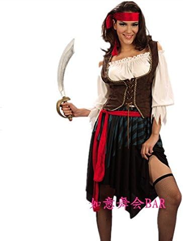 Amazon ハロウィン などに 定番 コスプレ 女 海賊 衣装 パイレーツ オブ カリビアン 風 身長 160 175 Cm 用 コスプレ 仮装 通販