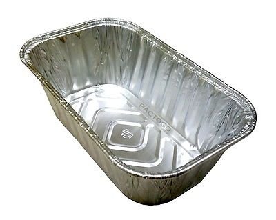 Handi-Foil 1 lb. Mini Aluminum Foil Loaf/Bread Pan -Disposable Baking Tin (pack of 10)