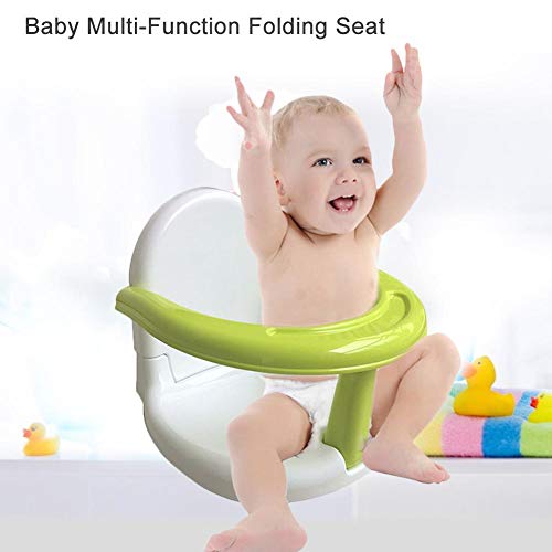 Baby Gear Baby Sit Up Chair Baby Bath Seat-Baby Multi-Function Folding Seat for Bath Dining Feeding Learning