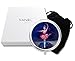 Vanroe 'Ballerina Princess' Designer Compact Mirror in Gift Box - For Teen Girl or Dancer, UK Artist, Magnified