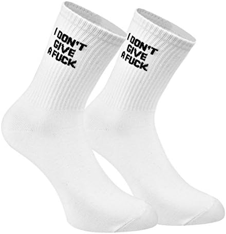 Unisex Funny Words Socks Sick Socks For Women Mens Tube Socks