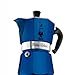 Bialetti 06907 6-Cup Espresso Coffee Maker, Blue