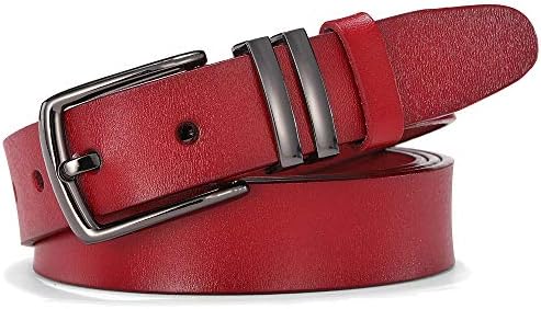 TUNGHO Womens Hollow Flower Genuine Leather Vintage Belts With Needle Buckle Plus Size XXXL