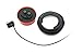 Red LED 2 Inches Round Side Marker Light Kits with Grommet Truck Trailer RV