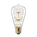 Cmyk Dimmable 3w Edison LED Bulb Vintage Light Bulb Retro (Energy Save) Warm White 110v E26 Screw - Squirrel Cage (3 Watts)