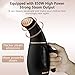 Kimryde Portable Steamer for Clothes, 8 in 1 Handheld Garment/Fabric Steamer, 210ml Powerful Steam Iron for Home/Travel, Wrinkle Remover-Clean-Sterilize-Sanitize-Refresh-Treat-Defrost (Black Gold)