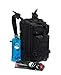 HAIXUN 30L Military Tactical Backpack for Outdoor Shooting Hunting Camping Hiking Travel, including 2 Collapsible Water Bottles