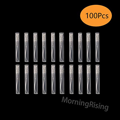 Sayhi 100pcs 4ml Mini Spray Bottle Portable Cute Perfume Mouthwash Atomizer