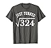 18 Years Old Just Turn Square Root 324 18th Birthday T-Shirt