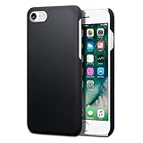 iPhone 7 Case - Terrapin iPhone 7 Cover - Ultra Slim Fit Hybrid - Hard Case Protection - Rubberized Finish - Black