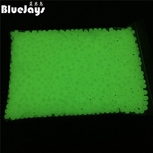 100pcs Luminous Beads 8mm Luminous Block Pearl Fishing Lure Accessoires Fishing Tackle