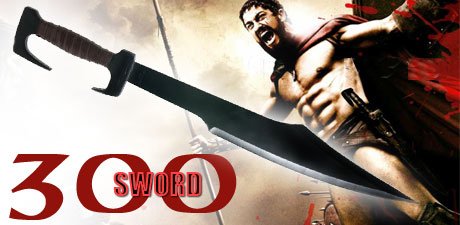 From The Movie 300 Spartan The Sword of King Leonidas 24" With Sheath