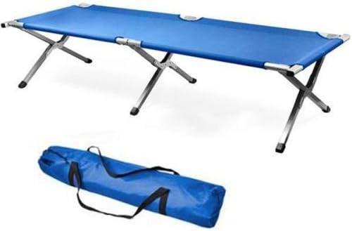 Folding Camping Bed Outdoor Portable Military Cot Sleeping Hiking Guest Travel