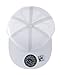 NYFASHION101 Plain Blank Flat Bill Adjustable Snapback Cap Hat - White
