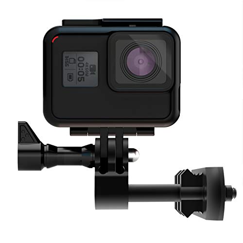 XAegis MLOK GoPro Mount, 2 in 1 Side Gun Rail Mount for GoPro and Mlok