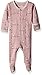L'ovedbaby Unisex Baby Organic Snap Footie (Seafoam Birds, 6-9m)