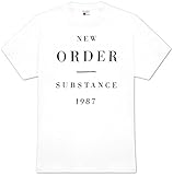 T-Shirt - New Order - Substance 1987 White Size Large