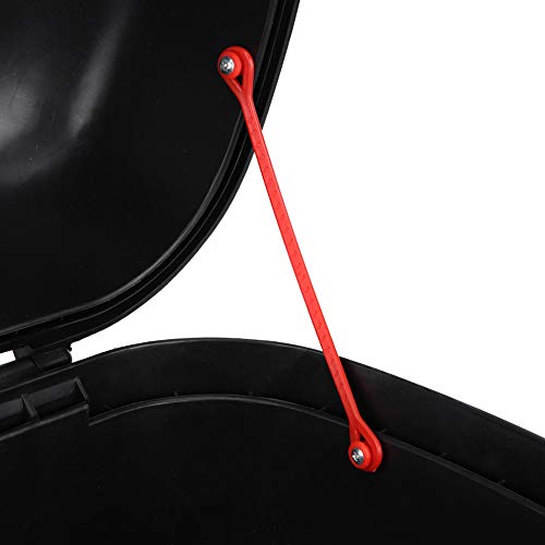 image for Yosooo 30L Motorcycle Tail Box Scooter Motorbike Rear Luggage Storage 