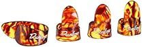 Dunlop 9020TP Shell Plastic Finger & Thumbpicks, Large, 4/Player's Pack
