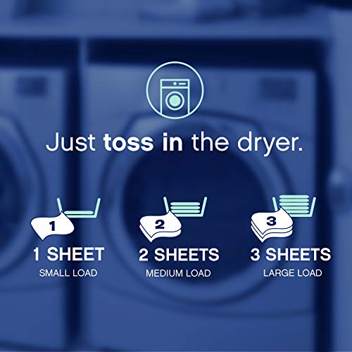 DOWNY INFUSIONS DRYER SHEETS LAUNDRY FABRIC SOFTENER, REFRESH, BIRCH WATER & BOTANICALS, 200 COUNT
