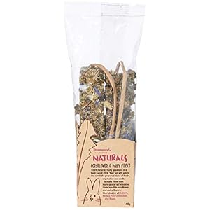 Rosewood Naturals Cornflower & Daisy Sticks, Rabbit Treats & Small Animal Treats, 140g