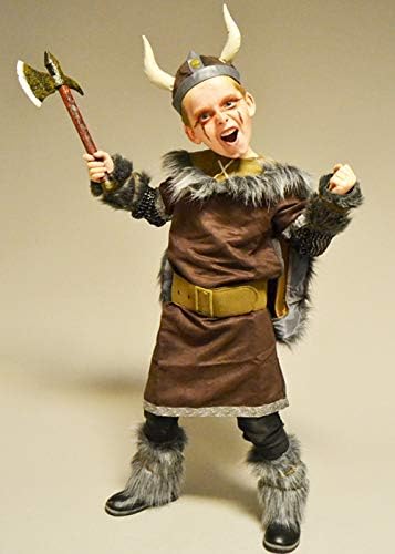 Delights Childrens Size Brown Viking Warrior Boy Costume (Small (4-6 years))