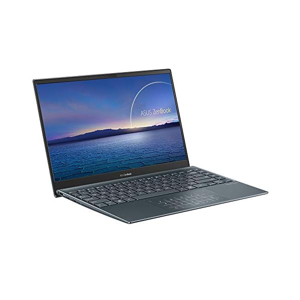 ASUS ZenBook UX325JA 13.3 inch Full HD Laptop (Intel i5-1035G1, 16GB RAM, 512GB PCIe SSD, 32GB Intel Optane Memory, Backlit Keyboard, Windows 10) Includes USB-C to Audio Jack Adapter & Carry Sleeve - Image 3