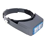 41PzoI8v5yL. SS150 Headband-Magnifier-Double-Lens-Head-Mounted-Reading-Magnifier-Loupe-Jewelry-Visor-Opitcal-Glass-Binocular-Magnifier-with-Lens-Magnification-15X-2X-25X-35X