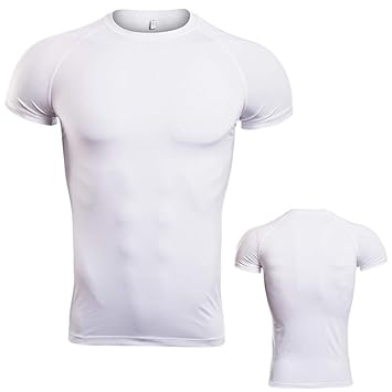 camiseta termica running hombre