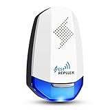 Ultrasonic Pest Repeller, OLISS Electronic Plug In Pest Control Insect Repellent - Repels Mice, Spiders, Roaches, Fleas, Mosquitoes - No More Mouse Traps,Sprayers & Oils (1 PACK)