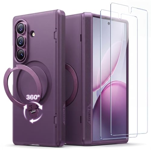 TORRAS Ostand Q3 Spin für Samsung Galaxy Z Fold 8 Ultra Hülle mit 360°Stand