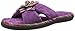 isotoner Signature Women's Microterry Payton Flower Slide Flat