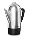 Hamilton Beach 40622R 12 Cup Stainless Steel Percolator, Silver