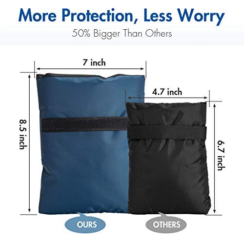 Outdoor Faucet Cover for Winter Freeze Protection Socks Insulation Covers Upgraded Medium Size