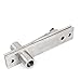 Uxcell a15121400ux0384 360° Door Pivot Hinge Furniture Hardware 360° Pivot Door Hinge Silver Tone 21Cm Long