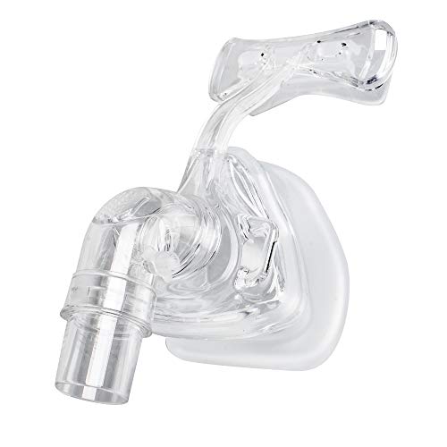 Nose Breathing Mask, IXAER Masks for C-Pap Mask Interface Sleep&Snore Strap with Adjustable Straps Headgear (L)