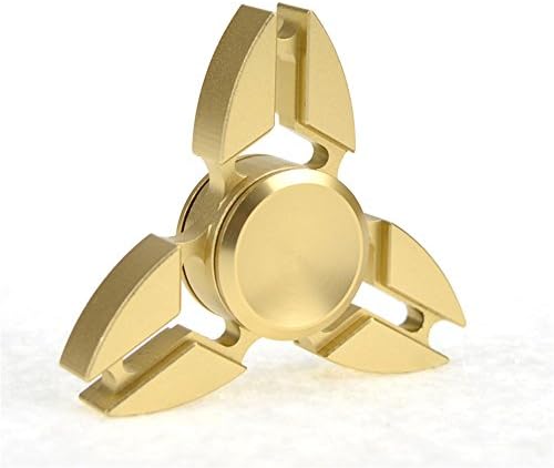 Willgo Willgo The Anti-Anxiety 360 Spinner Helps Focusing Fidget Toy Premium Quality EDC Focus Toy- Best Stress Reducer Relieves ADHD Anxiety and Boredom Ceramic Bearing (Gold)
