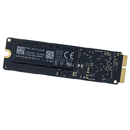 (661-02375, 661-02352) 512GB Solid State Drive - Apple MacBook Pro Retina 13" A1502 (Early 2015), 15" A1398 (Mid 2015)