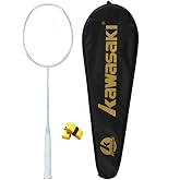 Professional Badminton Racket, Carbon Fiber Badminton Sets with 2 Handgrips &amp;1 Bag-1915 Pro Blue