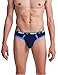 ONEFIT Men's Modal Underwear Comfortable Bikini Briefs Trunks Blue M