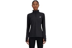 New Balance Women's Sport Essentials Space Dye Quarter Zip