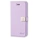 iPhone 5s case,iPhone SE case,iPhone 5 case,by Ailun,Wallet case,PU leather case,credit card holder,Flip Cover Skin[Purple] with screen protect and styli pen