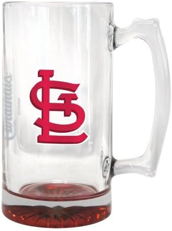 2015 MLB Baseball Team Logo Elite Tankard Mug - 25 Ounce Giant Beer Mug (Cardinals)