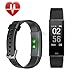 LETSCOM Fitness Tracker with Heart Rate Monitor Watch, Activity Tracker with Step Counter, Pedometer, Calorie Counter Watch for Android and iOS Smart Phone