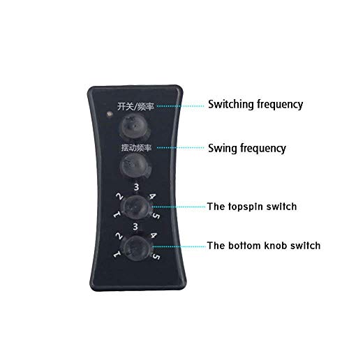 ONEPACK Table Tennis Robots 36 Different Spin Balls Ping Pong Robot Automatic Ball Machine for Training (HP-07-black) - Thumbnail 6