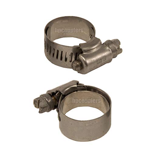 Ideal Tridon 65E, 6508E, Size 8 Lined Clamps, Stainless Steel Worm Gear, photo 3